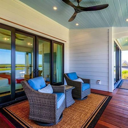 New Waterfront Home With Deep Water Dock Isle of Palms Exterior foto